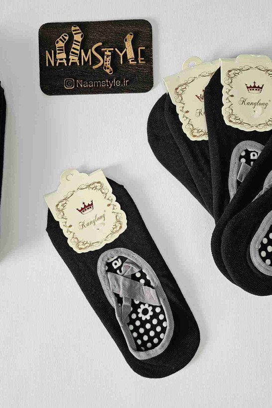 جزئیات ترمز کف جوراب یوگا زنانه